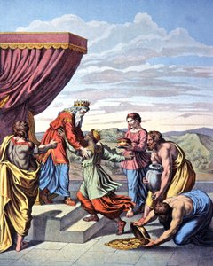 Incontro tra la Regina di Saba e il Re Salomone