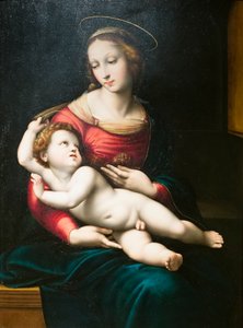 Vergine col Bambino da Raphael (1483 1520) (after)