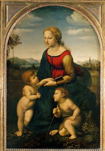 La Vergine e il Bambino con il piccolo Giovanni Battista, detto ...