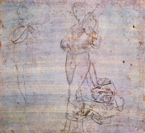 Studio per figura con strumento musicale