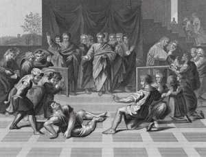 Morte di Anania da Raphael (1483 1520) (after)