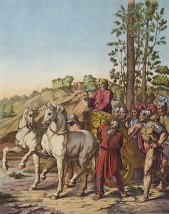 Erode il Grande diventa Re di Giudea come vassallo dei Romani da after Raphael