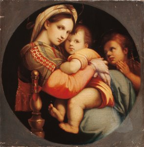 Madonna della Sedia da Raphael (1483 1520) (after)