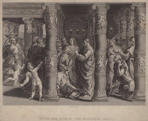 Pietro e Giovanni alla Porta Bella da after Raphael