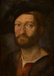 Ritratto di un uomo, detto Giuliano de Medici, Duca di Nemours da after Raphael