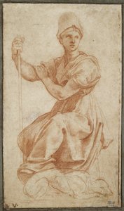 Figura femminile allegorica; Allegoria della Fede da Raphael
