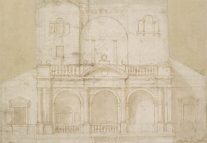 Progetto architettonico (Villa Madama) da Raphael