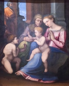 Sacra Famiglia con Sant