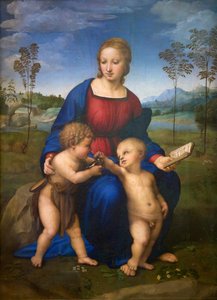 Madonna del Cardellino (post restauro) da Raphael (1483 1520)