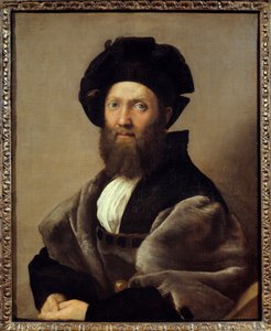 Ritratto di Baldassarre Castiglione (1478-1529) scrittore e diplomatico italiano da Raphael