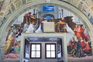 La Messa di Bolsena, stanza di Eliodoro da Raphael (1483 1520)