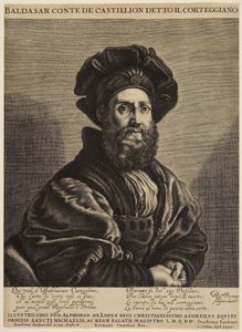 Balthasar, conte Castiglioni (Le Blanc III, n. 17; Andresen II, n. 3) da Raphael