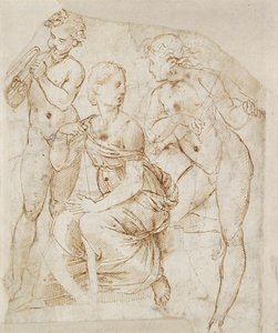 Gruppo di musicisti, inizio XVI secolo da Raphael