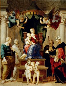 Madonna del Baldacchino, ca 1506-1508 da Raphael