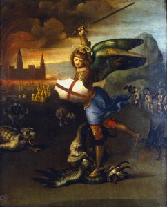 San Michele Arcangelo, c. 1503-1504 da Raphael