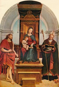 La Madonna Ansidei, 1505 da Raffaello Sanzio Raphael