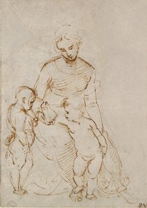 La Vergine e il Bambino con San Giovanni da Raphael