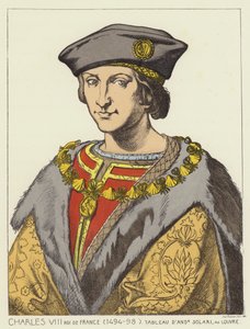 Carlo VIII re di Francia da Raphael Jacquemin