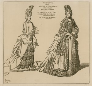 Costumi del 1694-5 da Raphael Jacquemin