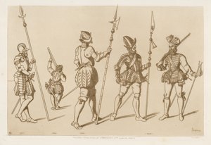 Truppe francesi e spagnole della seconda metà del XVI secolo