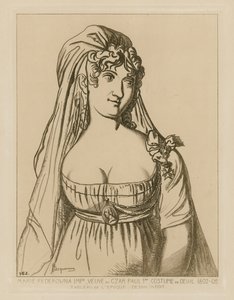 Maria Feodorovna, vedova dello Zar Paolo I di Russia