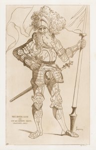 Porte drapeau Suisse, 1391