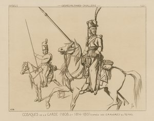 Cosacchi della Guardia russi (1808 e 1814-15) da Raphael Jacquemin