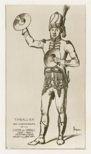 Timbalier dei granatieri della guardia dei consoli (1800-1804)