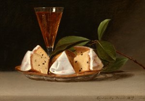 Natura morta con torta all