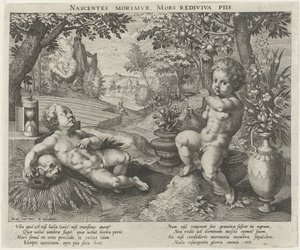 Allegoria della transitorietà da Raphaël Sadeler (I)