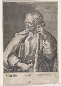 Apostolo Giacomo il Minore da Raphaël Sadeler (I)