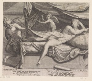 Giove e Antiope da Raphaël Sadeler (I)