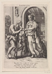 Carità da Raphaël Sadeler (I)