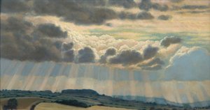 Paesaggio con nuvole