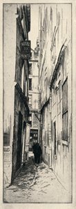 Rue du Chat Qui Peche, 1915 da Raymond Ray Jones