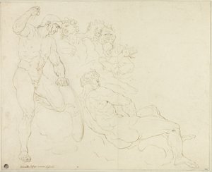 Schizzi di sei figure classiche