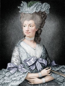Regina Carlotta, regina consorte di Giorgio III, XIX secolo da Read