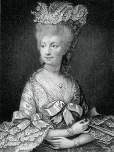 Regina Carlotta, regina consorte di Giorgio III, XIX secolo da Read