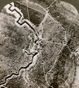 Fotografia aerea delle linee tedesche, Prima Guerra Mondiale, 1914-1918 da Realistic Travels Publishers