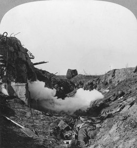 La cattura di un fortino tedesco, Croisilles, Francia, Prima Guerra Mondiale