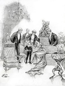 Illustrazione per Il piccolo Lord Fauntleroy (incisione)