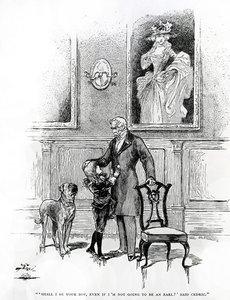 Illustrazione per Little Lord Fauntleroy (incisione) da Reginald Bathurst Birch