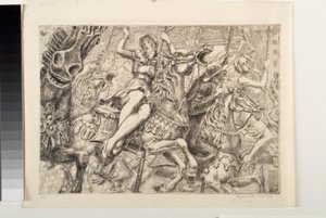 Giostra (acquaforte) da Reginald Marsh
