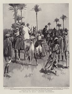 Un inglese in Egitto, Garrison Amusements (litografia) da Reginald Thomas Cleaver