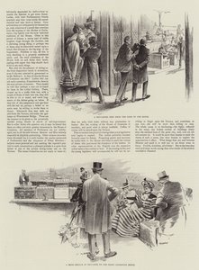 Signora visitatrice alla Camera dei Comuni (litografia)
