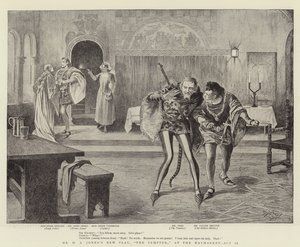Il nuovo spettacolo di Mr H A Jones, "Il tentatore", all
