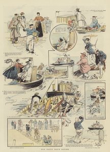 La nostra gita del giorno felice (chromolitho) da Reginald Thomas Cleaver