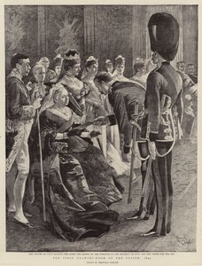 Il primo salotto della stagione da Reginald Thomas Cleaver