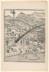 Veduta di Firenze (parte sinistra) da Reichsdruckerei