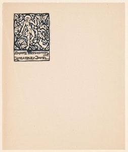 Cartolina di Natale con figura umana e animali
